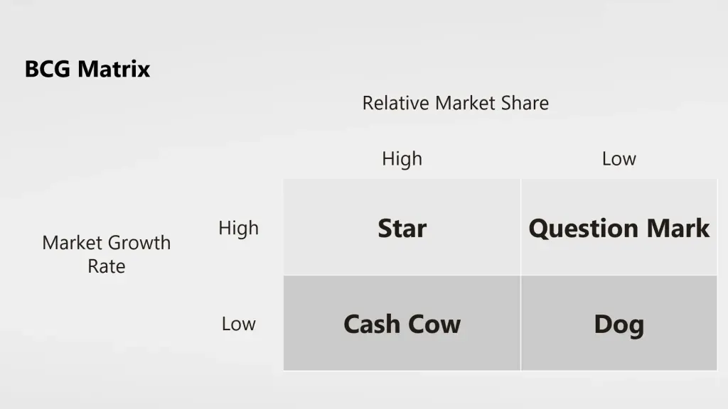 ⓒ Cash Cow in the BCG Matrix