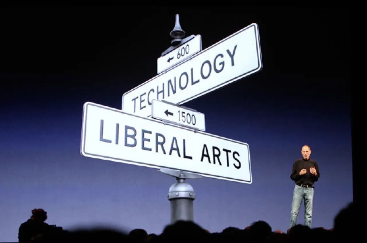 Steve Jobs: Technology & Liberal Arts 한장면