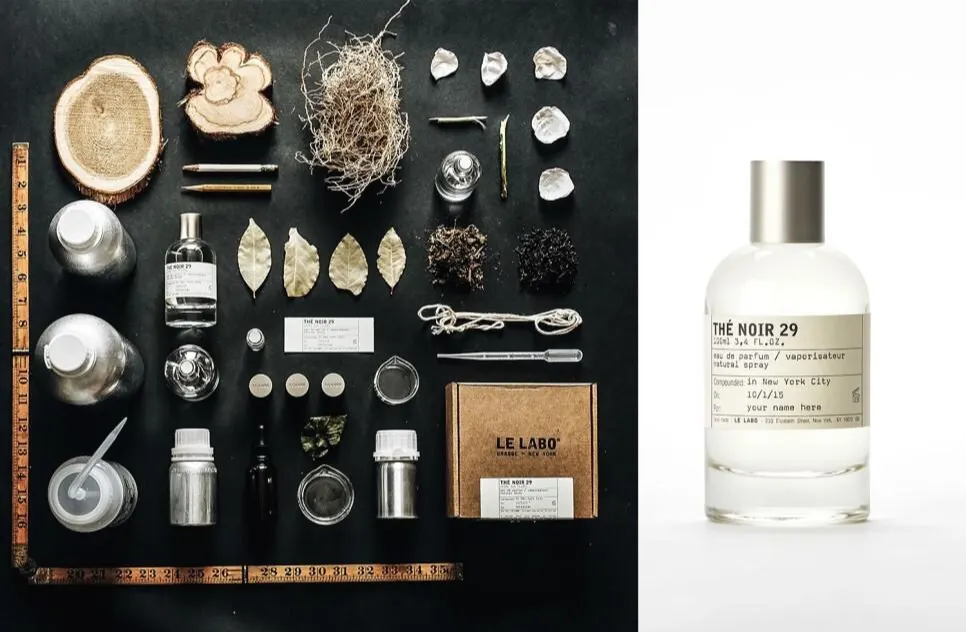 소비자는 상품에 칠해진 페인트 밑에 스케치된 만든 이의 철학과 가치를 읽어낸다. ⓒLE LABO 고객의 단하나의 향수를 만드는 '르 라보' 향수