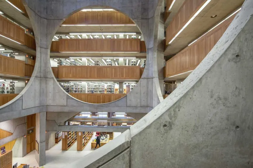 루이스 칸(Louis Kahn)의 건축물 CIRCLES IN ARCHITECTURE.